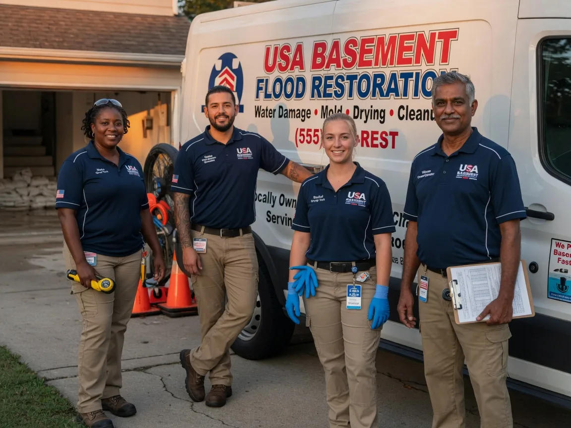 Basement Flood Cleanup company in Terlton, OK